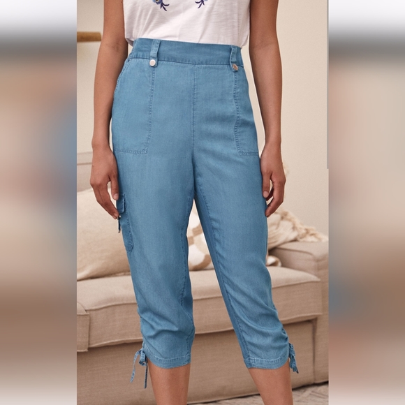 Laura Petites Capri Pants Size 14 - Picture 8 of 8